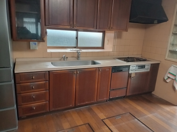 40年生のキッチン